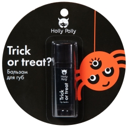 Фото Holly Polly Hollyween - Бальзам для губ Trick or treat, 4,8 г