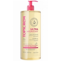 Topicrem UM Body - Ультра-увлажняющее масло для душа, 1000 мл увлажняющее масло для кутикулы moisturizing oil