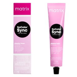 Фото Matrix - Безаммиачный краситель SoColor Sync Pre-Bonded Натуральные оттенки 4P шатен жемчужный, 90 мл