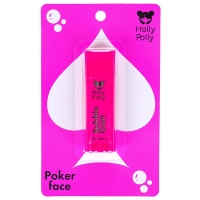 Holly Polly Poker Face Бальзам для губ Bubble Gum, 4,8 г бальзам для ухода за бородой alpha homme
