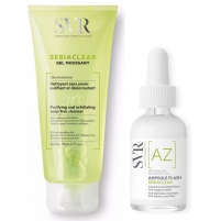 Фото Набор Sebiaclear: очищающий мусс 200 мл + ампула Flash 30 мл