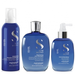 Фото Набор "Супер-объем" (шампунь 250 мл + мусс-кондиционер 200 мл + несмываемый спрей 125 мл)
