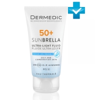 Dermedic Sunbrella - Ультра-лёгкий солнцезащитный флюид SPF50 для жирной и комбинированной кожи 40 мл 1256₽