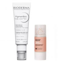 Фото Набор: Bioderma дневной крем Pigmentbio SPF50 40 мл + Etat Pur сыворотка с глабридином 15 мл
