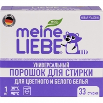 Фото Универсальный стиральный порошок-концентрат для цветного и белого белья, 1 кг