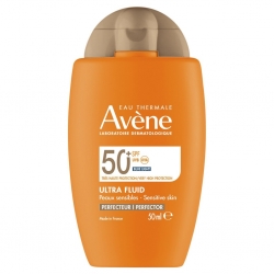 Фото Ультралегкий солнцезащитный флюид-перфектор для лица SPF 50+, 50 мл