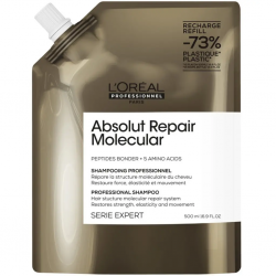 Фото Шампунь для молекулярного восстановления волос Absolut Repair Molecular, рефилл 500 мл
