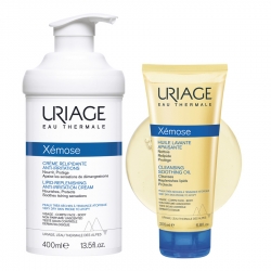 Фото Набор Xemose (крем от раздражений 400 мл + очищающее масло 200 мл)