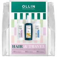 Фото Набор для волос Hair & Travel (шампунь 100 мл + бальзам 100 мл + крем-спрей 100 мл)
