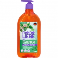 Фото Гель-бальзам для мытья посуды «Свежая мелисса» концентрат, 750 мл