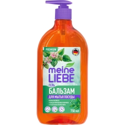 Фото Гель-бальзам для мытья посуды «Свежая мелисса» концентрат, 750 мл