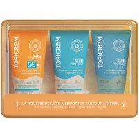 Фото Дорожный набор Sun Protect: молочко SPF50+ 50 мл + желе после загара 50 мл + гель для душа 50 мл