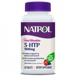 Фото 5-HTP «Ягодный микс» быстрорастворимая форма Fast Dissolve, 30 таблеток х 100 мг