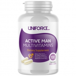 Фото Комплекс мультивитаминный для мужчин Active Man Multivitamins, 100 капсул