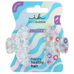 Фото Заколка-крабик Cosmic Glow размер M, 2 шт