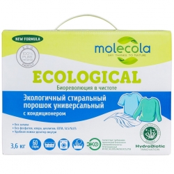 Фото Экологичный универсальный стиральный порошок c кондиционером, 3600 г