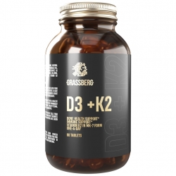 Фото Комплекс витаминов D3 2000 ME + K2 18 мкг, 60 таблеток