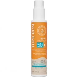 Фото Солнцезащитный увлажняющий спрей для лица и тела SPF50+, 150 мл