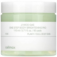 Фото Тонер-пэды для выравнивания тона кожи тела One Step Body Brightening Pad, 60 шт