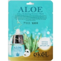Ekel Aloe Ultra Hydrating Essence Mask - Маска тканевая с экстрактом алое, 25 г