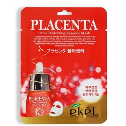 Фото Ekel Placenta Ultra Hydrating Essense Mask - Маска тканевая с экстрактом плаценты, 25 г