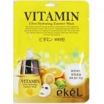 Фото Ekel Vitamin Ultra Hydrating Essense Mask - Маска тканевая с витамином С, 25 г