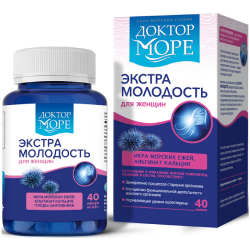 Фото Доктор Море - Комплекс "Экстра молодость" для женщин, 40 капсул