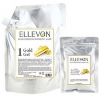 Фото Ellevon Premium Mask Gold - Маска альгинатная с золотом, гель и коллаген