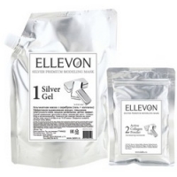 Ellevon Premium Mask Silver - Маска альгинатная с серебром, гель и коллаген - фото 1