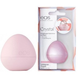 Фото EOS Crystal Hibiscus Peach - Бальзам для губ, гибискус-персик, 7 гр
