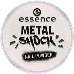 Фото essence B-To-B Metal Shock Nail Powder - Эффектная пудра для ногтей, розовый перламутр тон 03