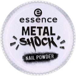 Фото essence B-To-B Metal Shock Nail Powder - Эффектная пудра для ногтей, синий перламутр тон 05