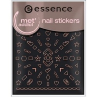 

essence B-To-B Nail Art - Наклейки для ногтей золотистые фигуры, тон 15