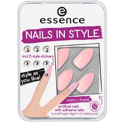 Фото essence B-To-B Nails In Style - Накладные ногти на клейкой основе с наклейками, тон 03