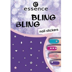 Фото essence Bling Bling Nail Stickers - Наклейки для ногтей, тон 01