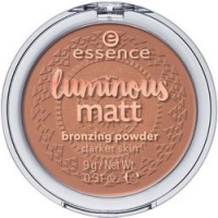 essence Luminous Matt Bronzing Powder - Пудра компактная, тон 02 бронзирующая