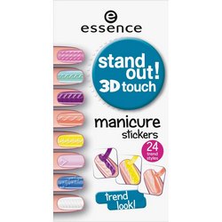 Фото essence Stand Out 3D Touch Manicure Stickers - Наклейки для ногтей 01