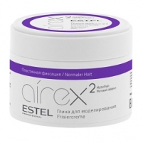 Фото Estel Airex Hair Modeling Clay - Глина для моделирования волос с матовым эффектом пластичная фиксация, 65 мл