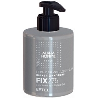 Estel Alpha Homme Styling Gel - Гель для укладки волос легкая фиксация, 275 мл