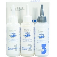 Estel ColorOff Hair Color Remover - Эмульсия для удаления краски с волос, 3*120 мл