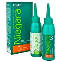 Estel Niagara - Набор для химической завивки, для окрашенных волос, 2*100 мл