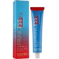 Estel Princess Essex Extra Red - Крем-краска для волос, тон 77-45 чувственная мамба, 60 мл