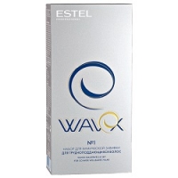Estel Wawex Permanent Set - Набор для химической завивки, для трудноподдающихся волос, 2*100 мл