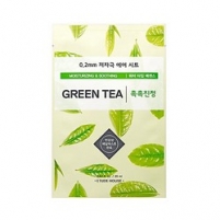 Фото Etude House 0.2 Therapy Air Mask Green Tea - Маска тканевая для лица с экстрактом зеленого чая, 20 мл
