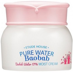 Фото Etude House Pure Water Baobab Moist Cream - Крем увлажняющий с экстрактом баобаба, 60 мл