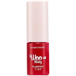 Фото Etude House Woo Baby Plumping Tint 1 Volume Up Red - Блеск для объема губ, тон 1, красный, 7 гр