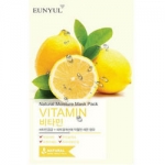 Фото Eunyul Natural Vitamin - Тканевая маска для лица, с комплексом витаминов, 23 г