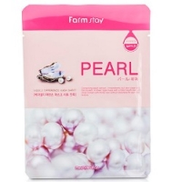 FarmStay Visible Difference Mask Sheet Pearl - Тканевая маска с экстрактом жемчуга, 23 мл тканевая маска для лица missha airy fit pearl 19 г