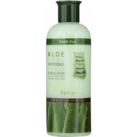FarmStay Visible Emulsion Aloe - Эмульсия увлажняющая с экстрактом алоэ, 350 мл успокаивающая эмульсия с алоэ вера aloe relaxing emulsion