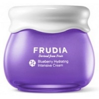 Frudia Intensive Blueberry Hydrating Cream - Интенсивный увлажняющий крем для лица с экстрактом черники, 55 г увлажняющий спрей sadoer для лица с алоэ aloe vera refreshing hydrating face spray 100 мл